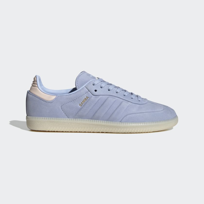 Adidas Samba Shoes - Blue Dawn / Wonder Quartz / Aluminium