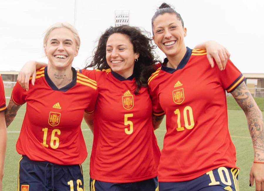 Spain Women’s EURO 2022 Adidas Home Kit #WEURO2022 #spain #adidasfootball #adidas