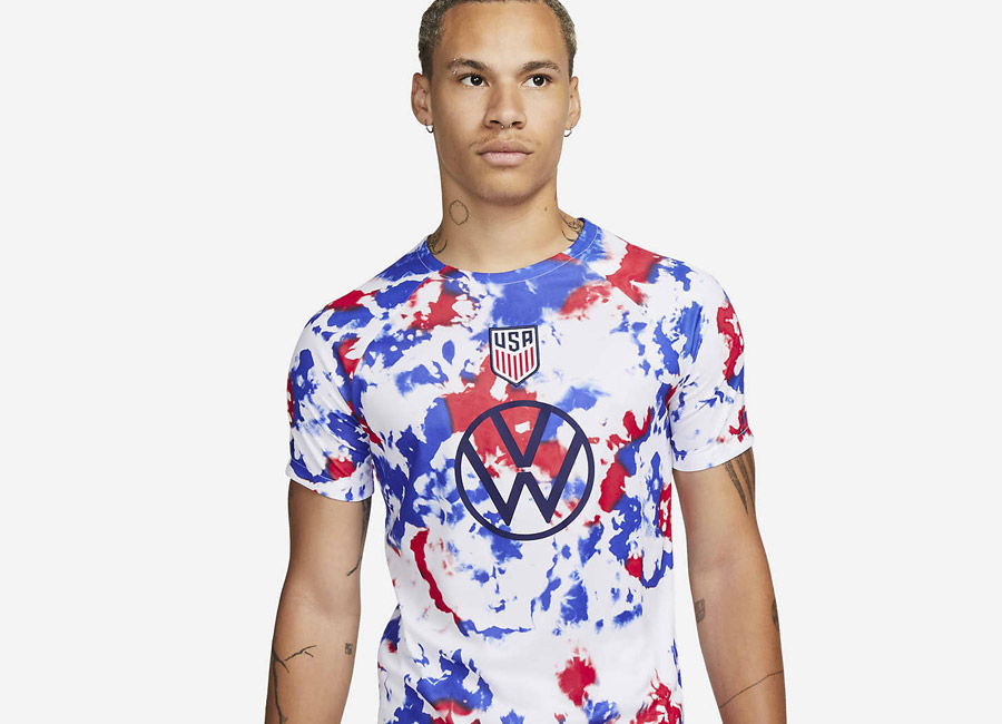 United States 2022 Nike Pre-Match Football Top