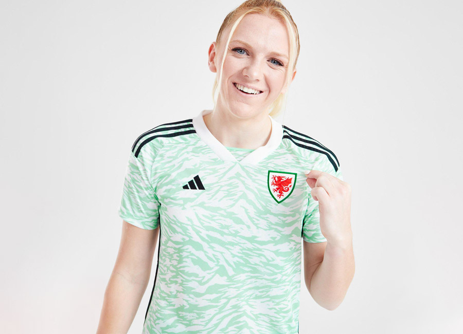 Wales 2023 Adidas Women's Away Shirt