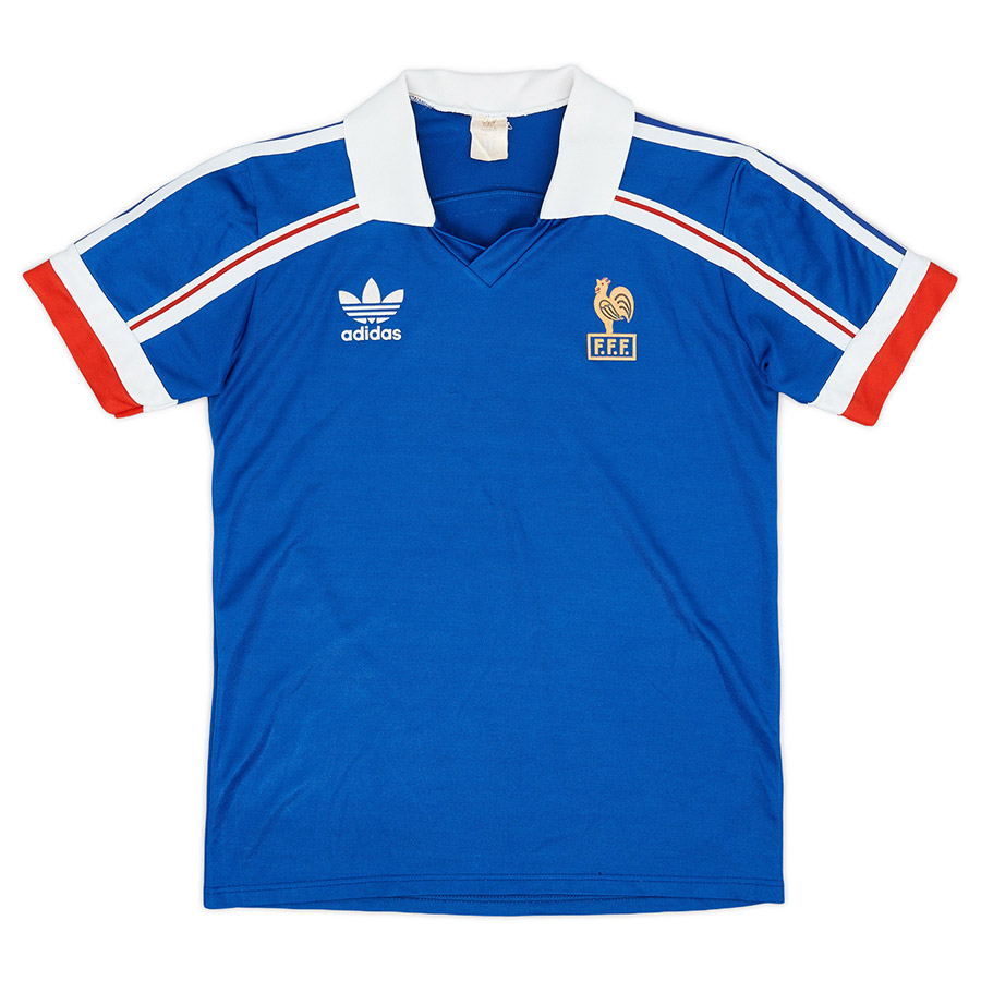 1985-90 France Home Shirt