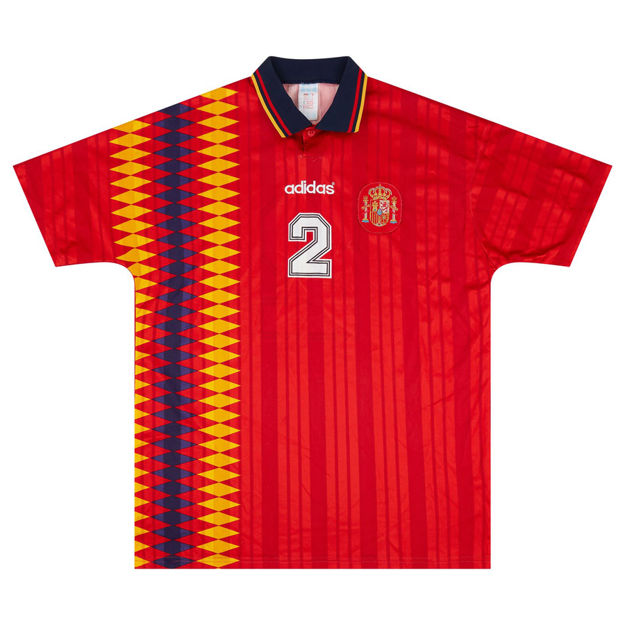 1994-96 Spain Match Issue Home Shirt