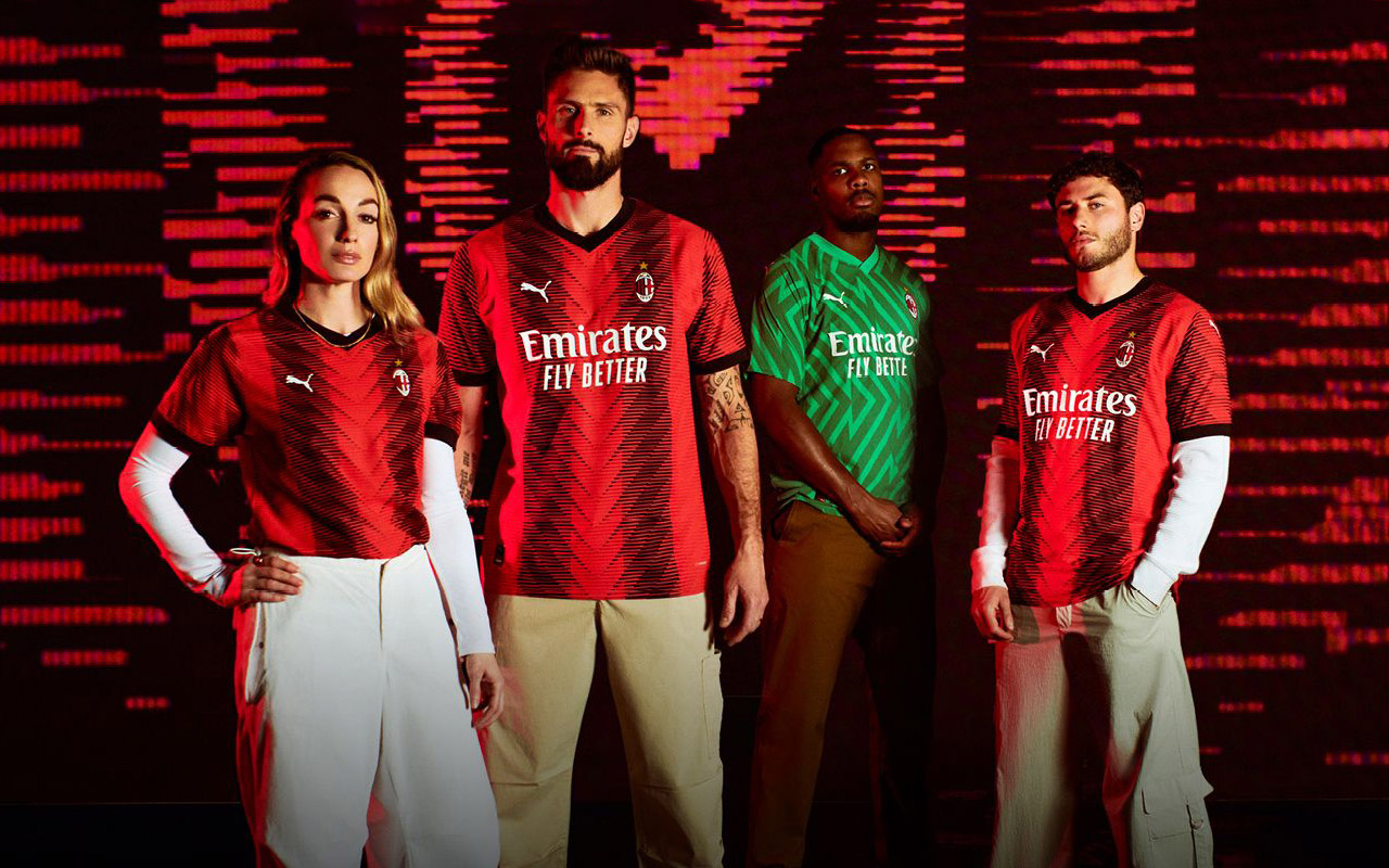 AC Milan 2023-24 Puma Home Kit