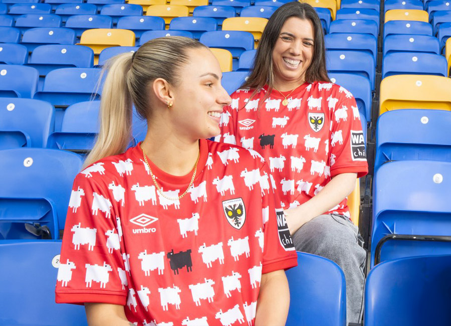 AFC Wimbledon x Warm & Wonderful x War Child X Umbro Pre-match Shirt