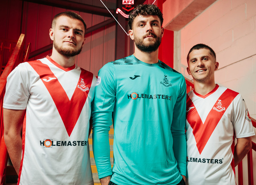 Airdrieonians 2023-24 Joma Home Kit