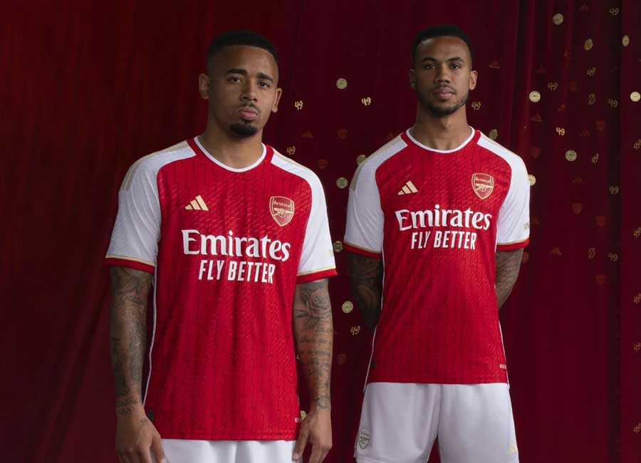 Arsenal 2023-24 Adidas Home Kit