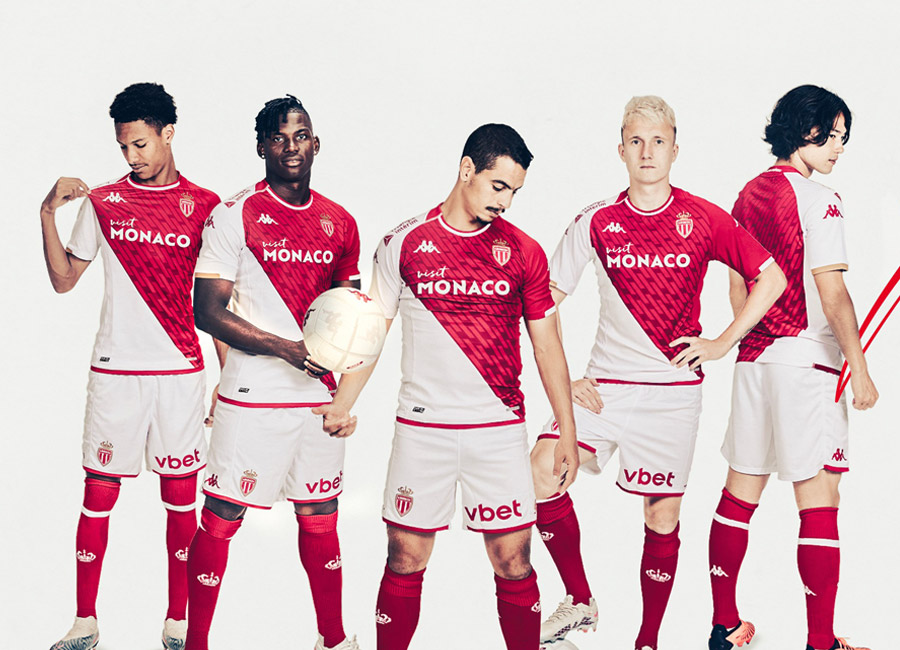 AS Monaco 2023-24 Kappa Home Kit
