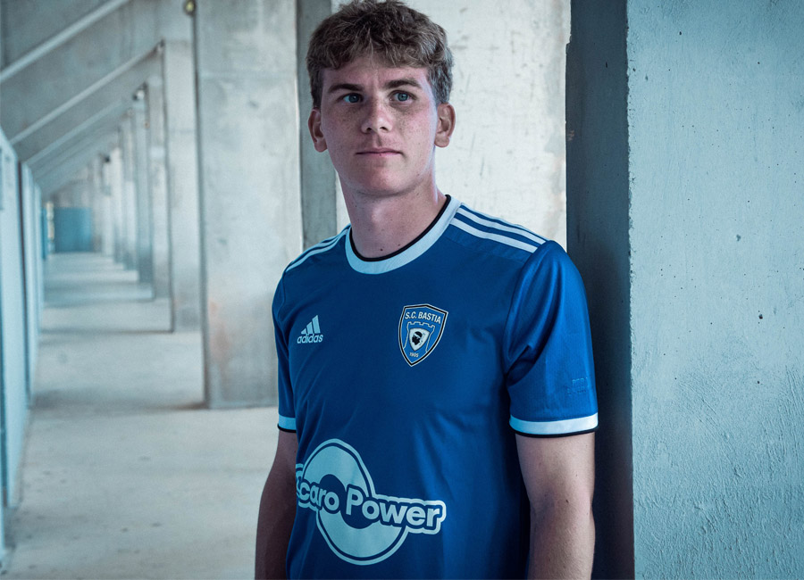 Bastia 2023-24 Adidas Home Kit