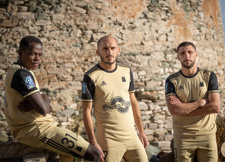 Bastia 2023-24 Adidas Third Kit