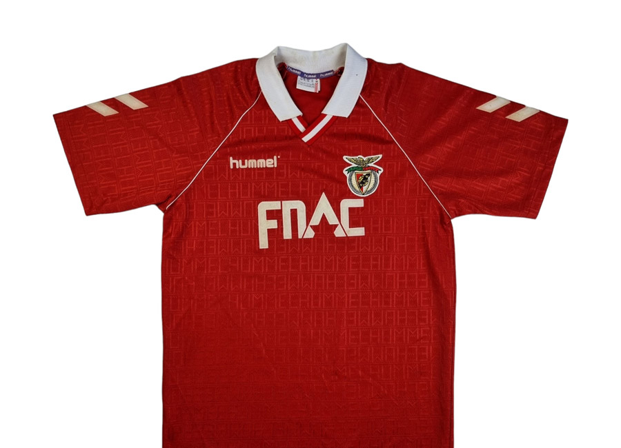 Benfica 1989-91 Hummel Home Shirt