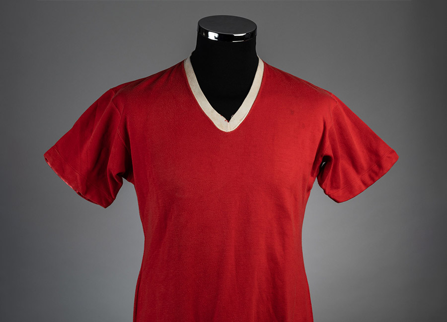 Bobby Charlton's 1959 Manchester United Match Worn Jersey