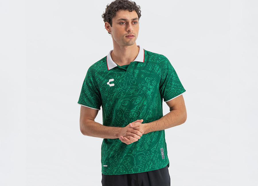 Charly Mexico Aztec Heritage Jersey - Green
