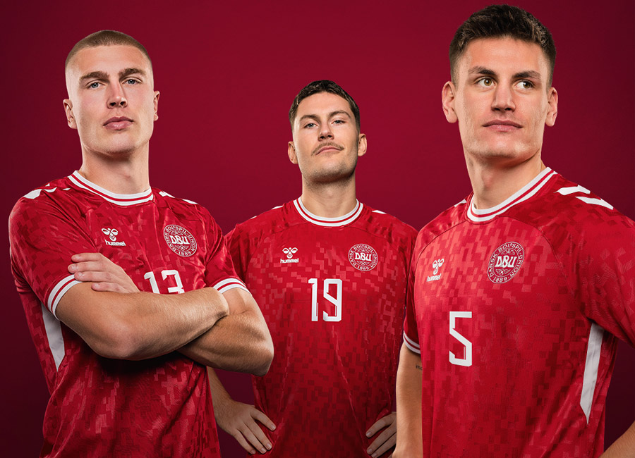 Denmark 2024 Hummel Home Kit