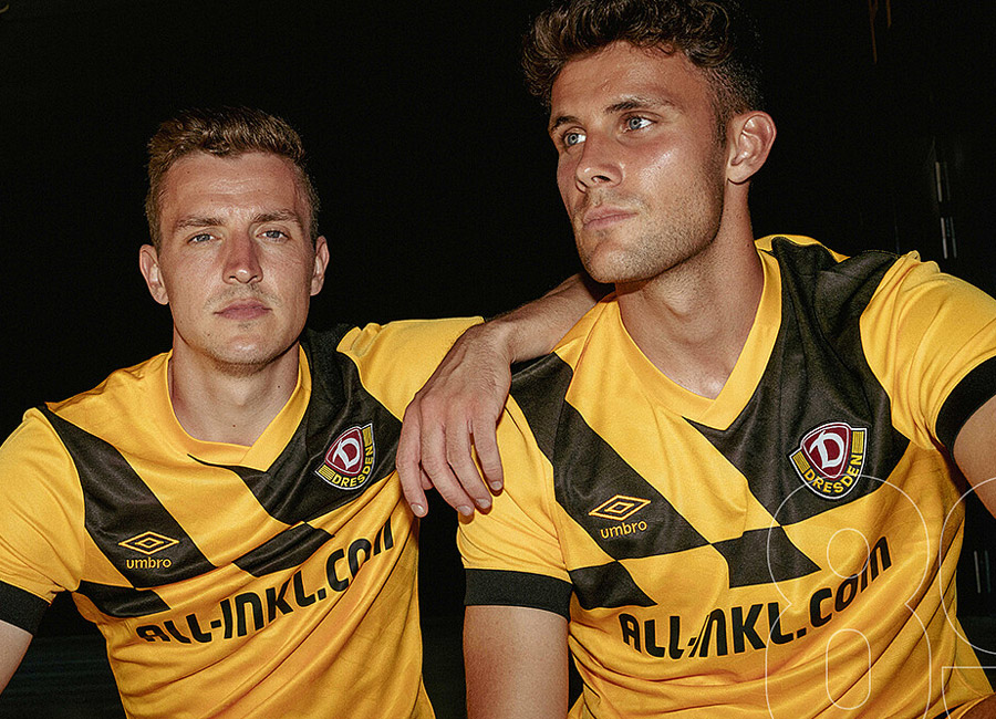 Dynamo Dresden 2023-24 Umbro Home Kit