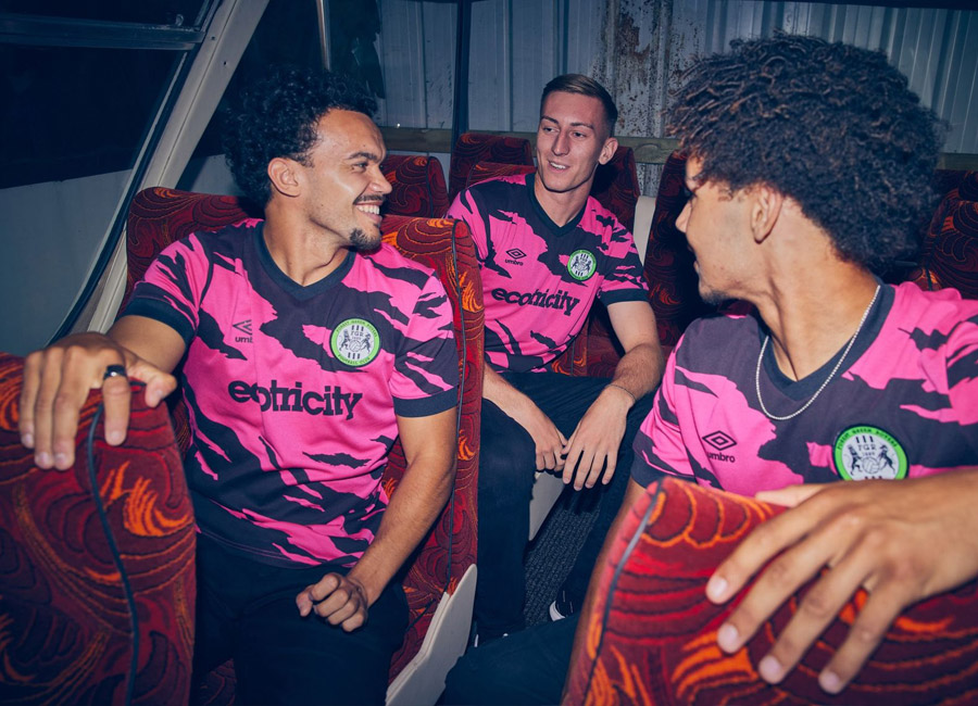 Forest Green Rovers 2023-24 Umbro Away Kit