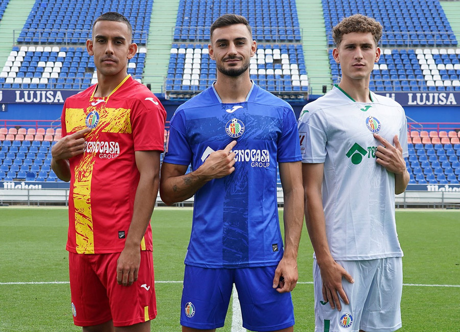 Getafe 2023-24 Joma Home, Away and Third Kits