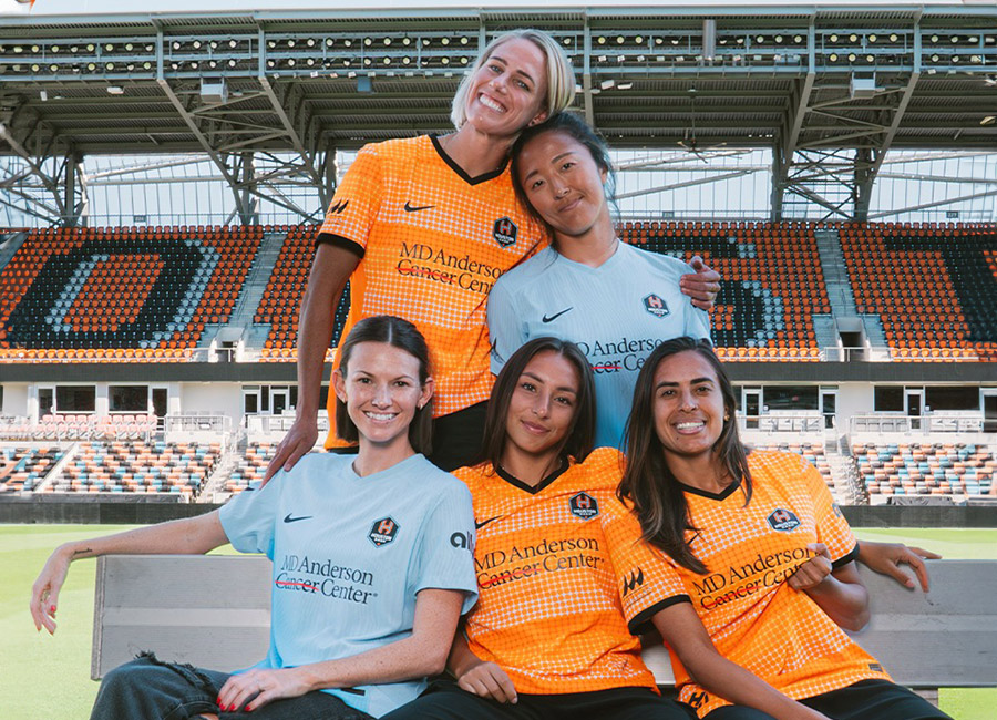 Houston Dash 2024 Nike Home and Away Kits