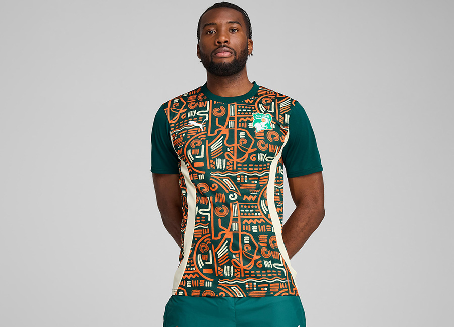 Ivory Coast 2025 Puma Pre-match Jersey