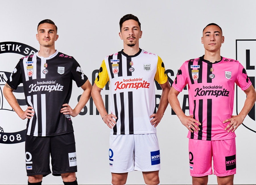 LASK 2023-24 Home, Away and Third Kits