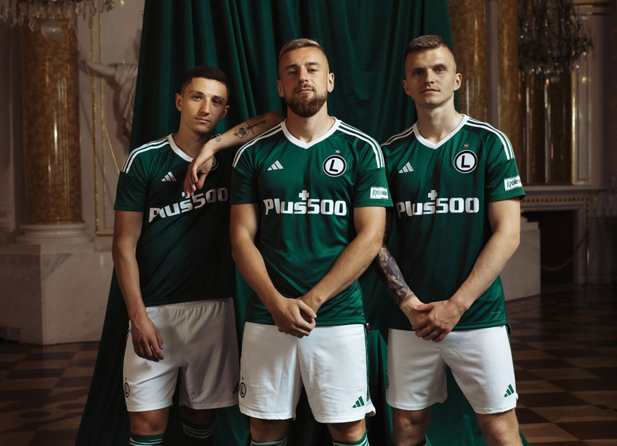 Legia Warsaw 2023-24 Adidas Away Kit