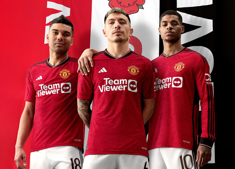 Manchester United 2023 24 Adidas Home Kit Manchester United 2023 24 Adidas Home Kit