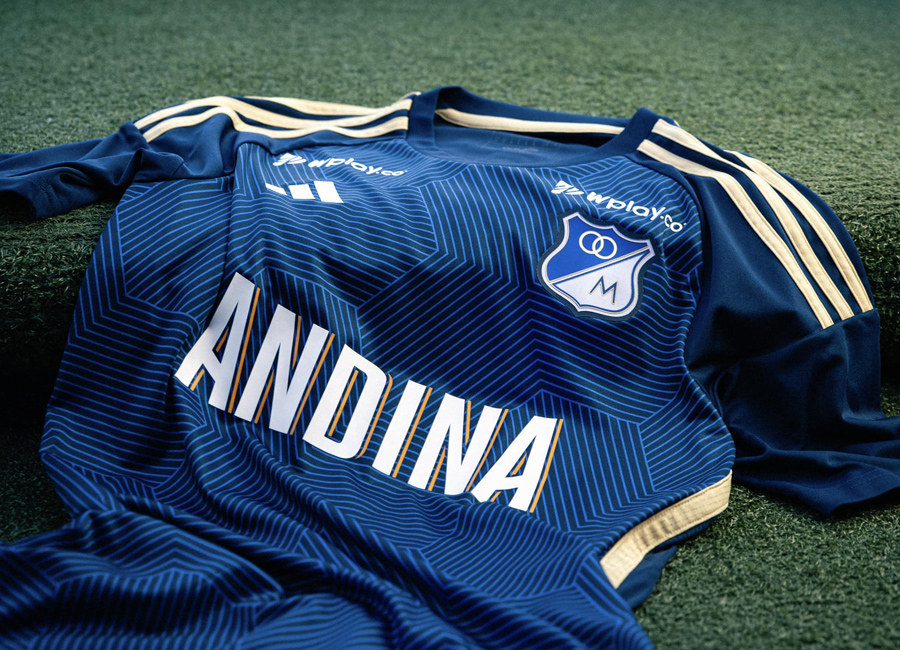 Millonarios 2024 Adidas Home kit