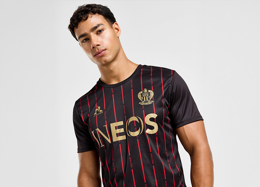 OGC Nice 24/25 Le Coq Sportif Pre-Match Shirt