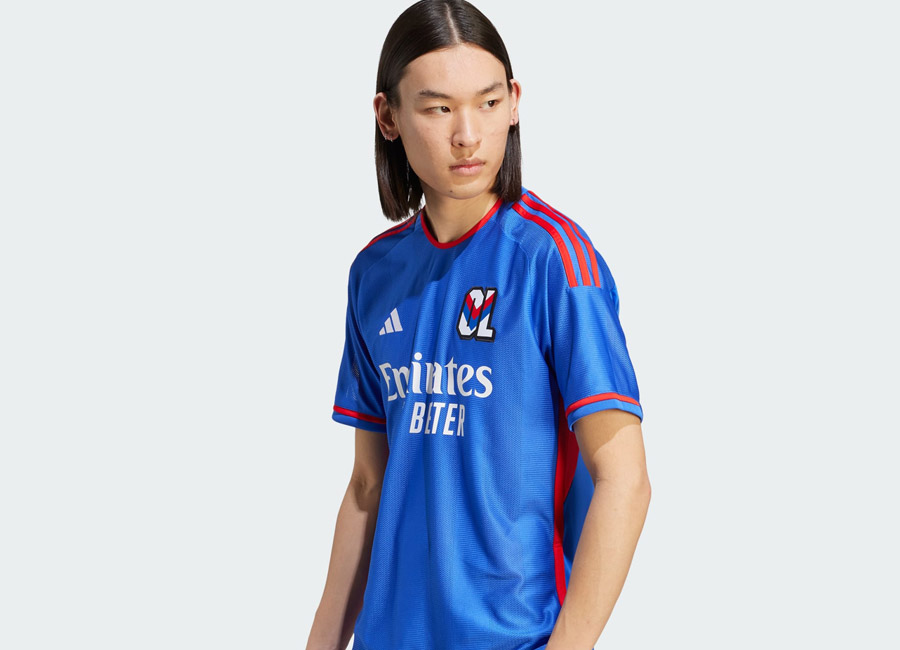 Olympique Lyonnais 2023-24 Adidas Away Kit
