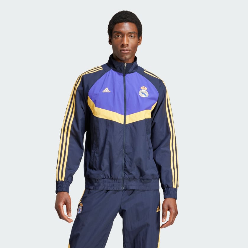 Real Madrid Woven Track Top - Legend Ink