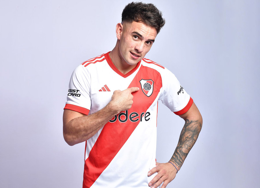 River Plate 2023-24 Adidas Home Kit