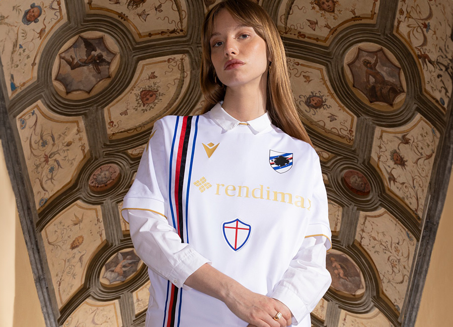 Sampdoria 24/25 Macron Away Kit