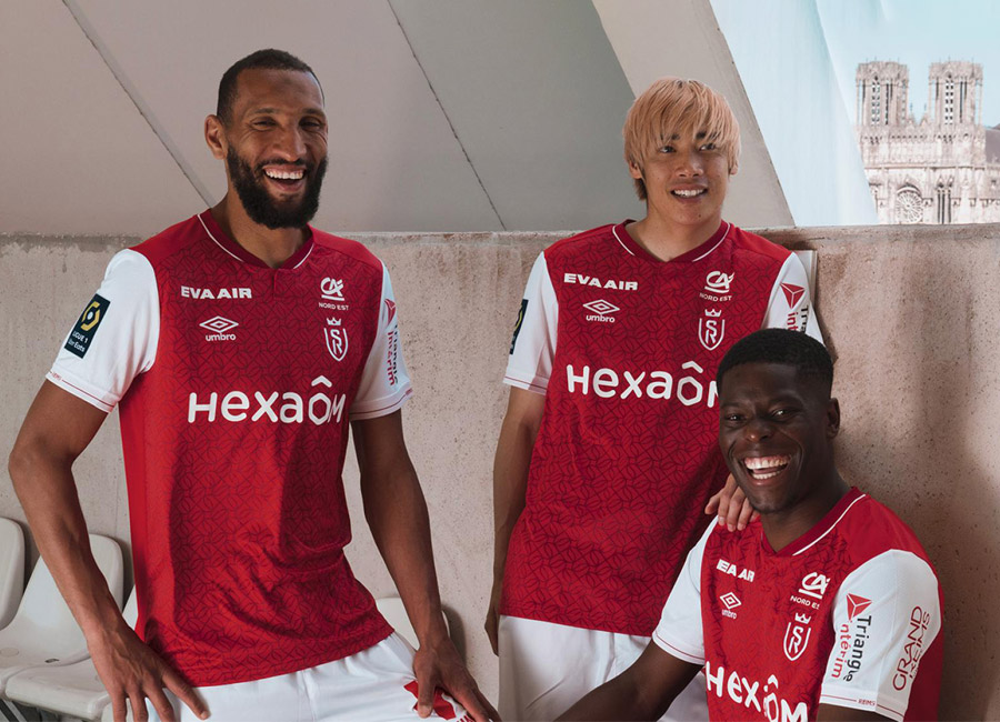 Stade de Reims 2023-24 Umbro Home Kit