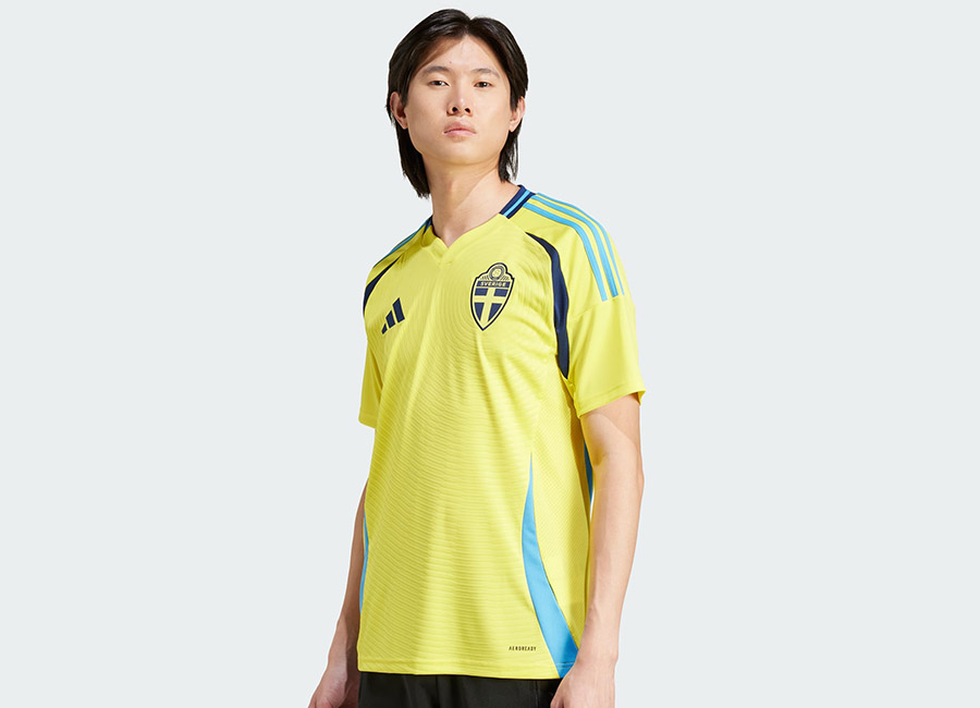 Sweden 2024 Adidas Home Kit