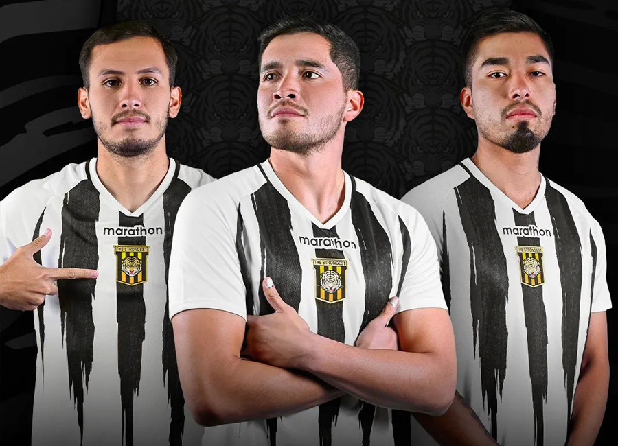 The Strongest 2024 Marathon Home, Away and Third Kits