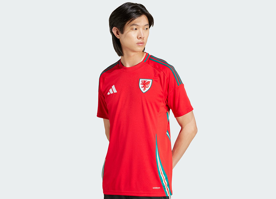 Wales 2024 Adidas Home Kit