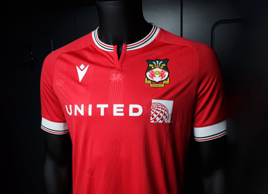 Wrexham 2023-24 Macron Home Kit