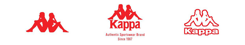 the evolution of the kappa omini logo
