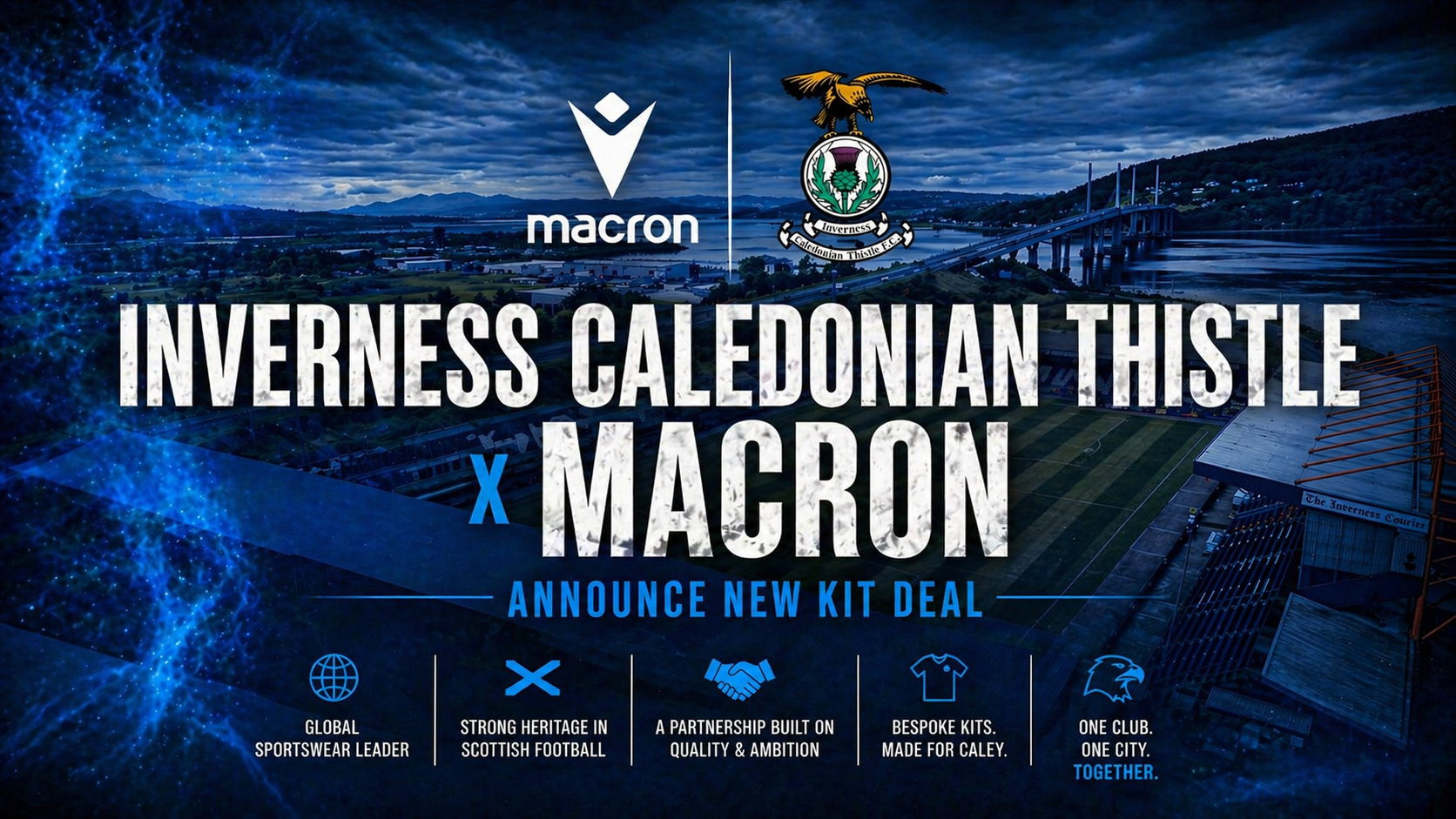 Inverness Caledonian Thistle Announce Macron Kit Deal