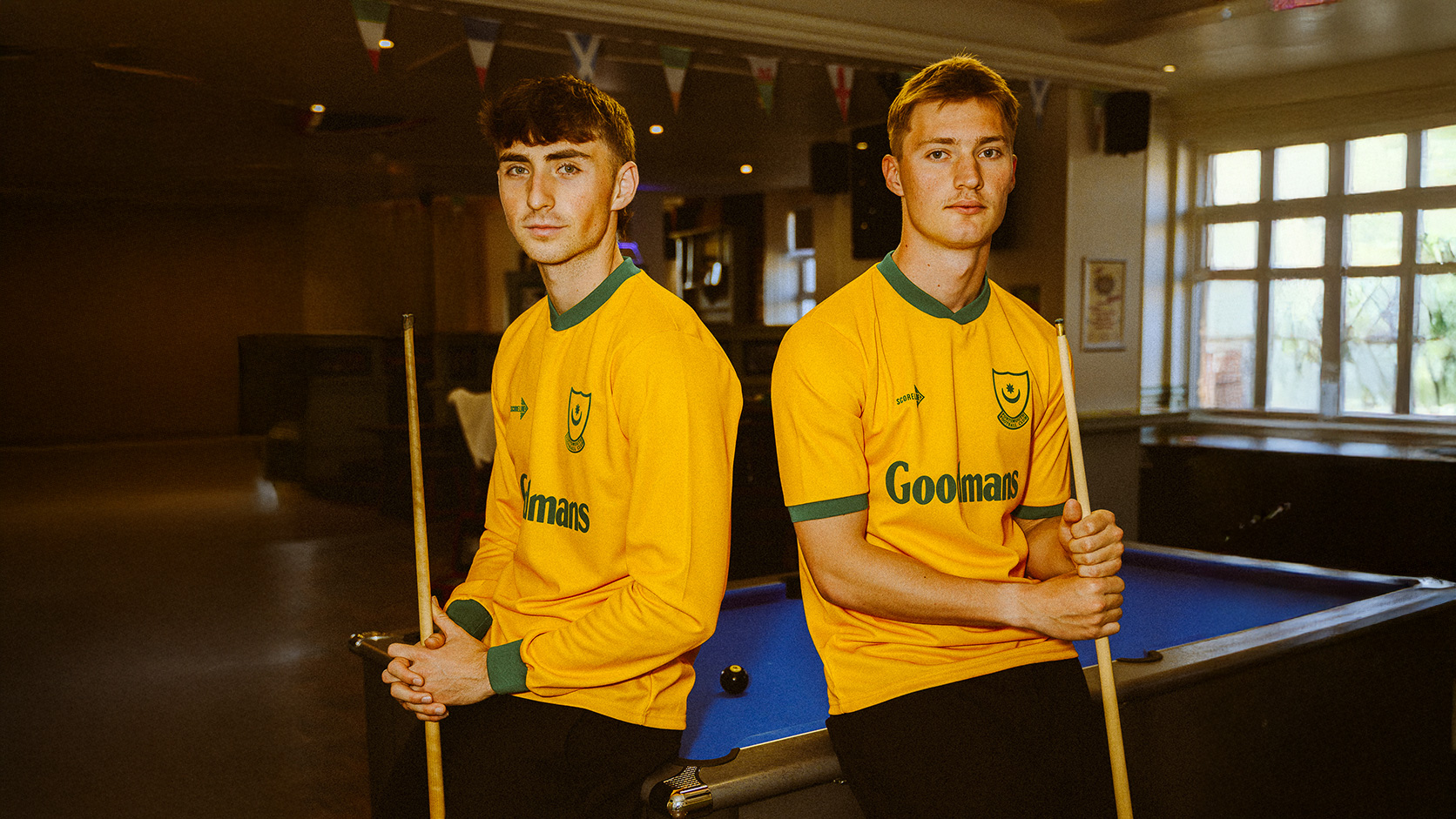 Portsmouth 1989-91 Scoreline Away Reissue Jersey