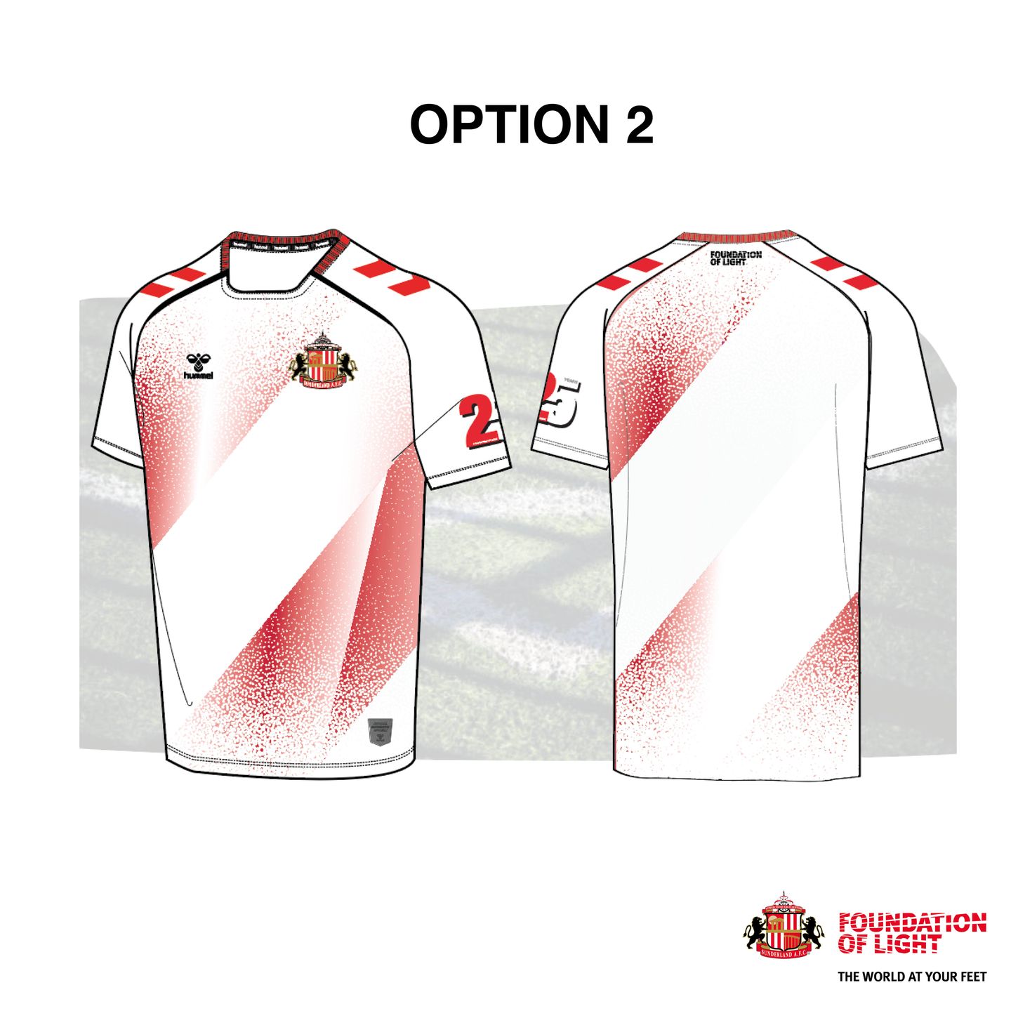 sunderland afc 2026 foundation of light 25th anniversary kit vote 2