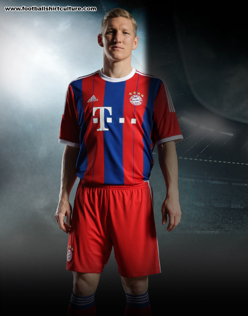 blyant Svare kæmpe stor Bayern Munich 14/15 adidas Home Football Kit - Football Shirt Culture -  Latest Football Kit News and More