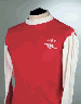 A RED AND WHITE 1972 ARSENAL F.A.CUP FINAL SHIRT 