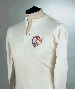 A WHITE 33-34 FOOTBALL LEAGUE SHIRT 
