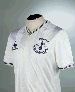 A WHITE TOTTENHAM HOTSPUR SHORT-SLEEVED SHIRT