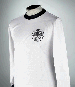 A WHITE WEST GERMANY 1976 EUROPEAN CHAMPIONSHIP FINAL SHIRT 