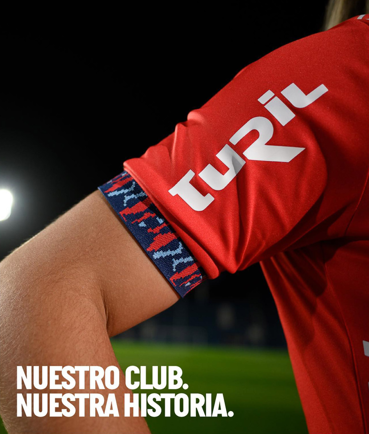 CLUB NACIONAL DE FOOTBALL - AWAY RED 2023 - CAMISETA ROJA - UMBRO