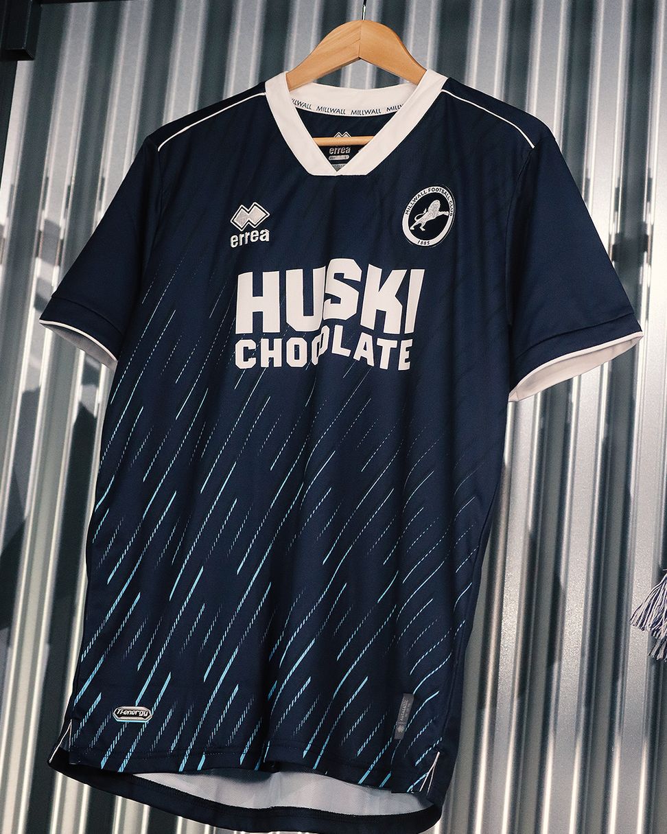 Millwall 2023-24 Erreà Home Kit - Football Shirt Culture - Latest Football  Kit News and More