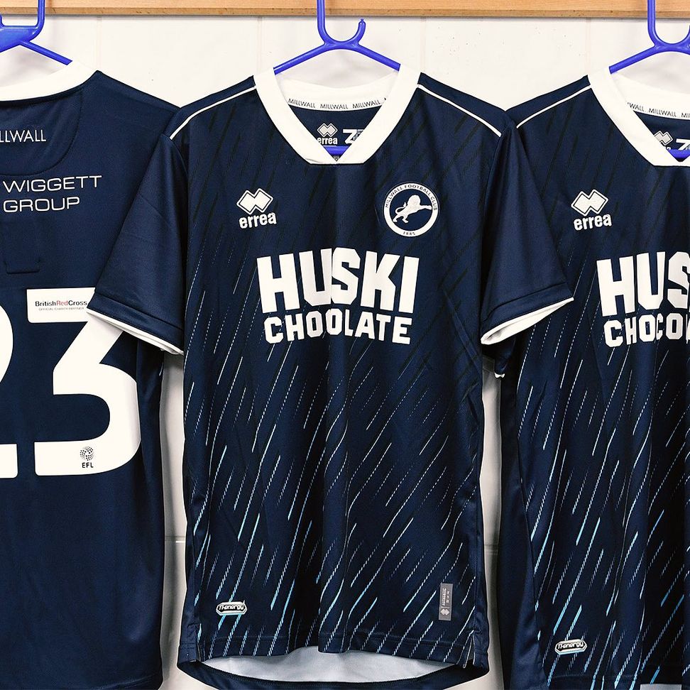 Millwall FC 2023-24 Errea Third Kit Released, The Kitman in 2023