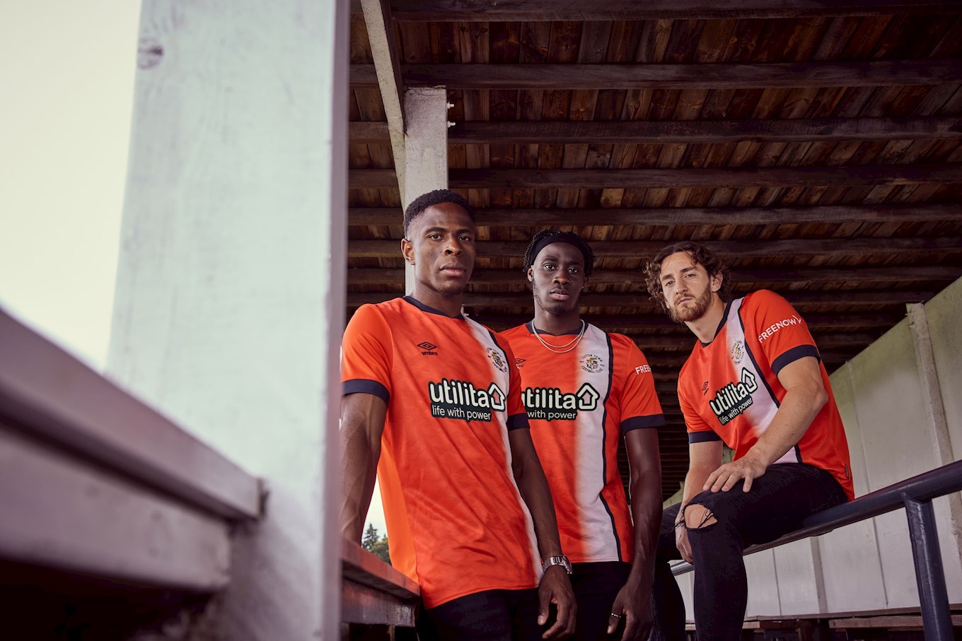 Luton Town 2023/24 Umbro Premier League Kits - FOOTBALL FASHION