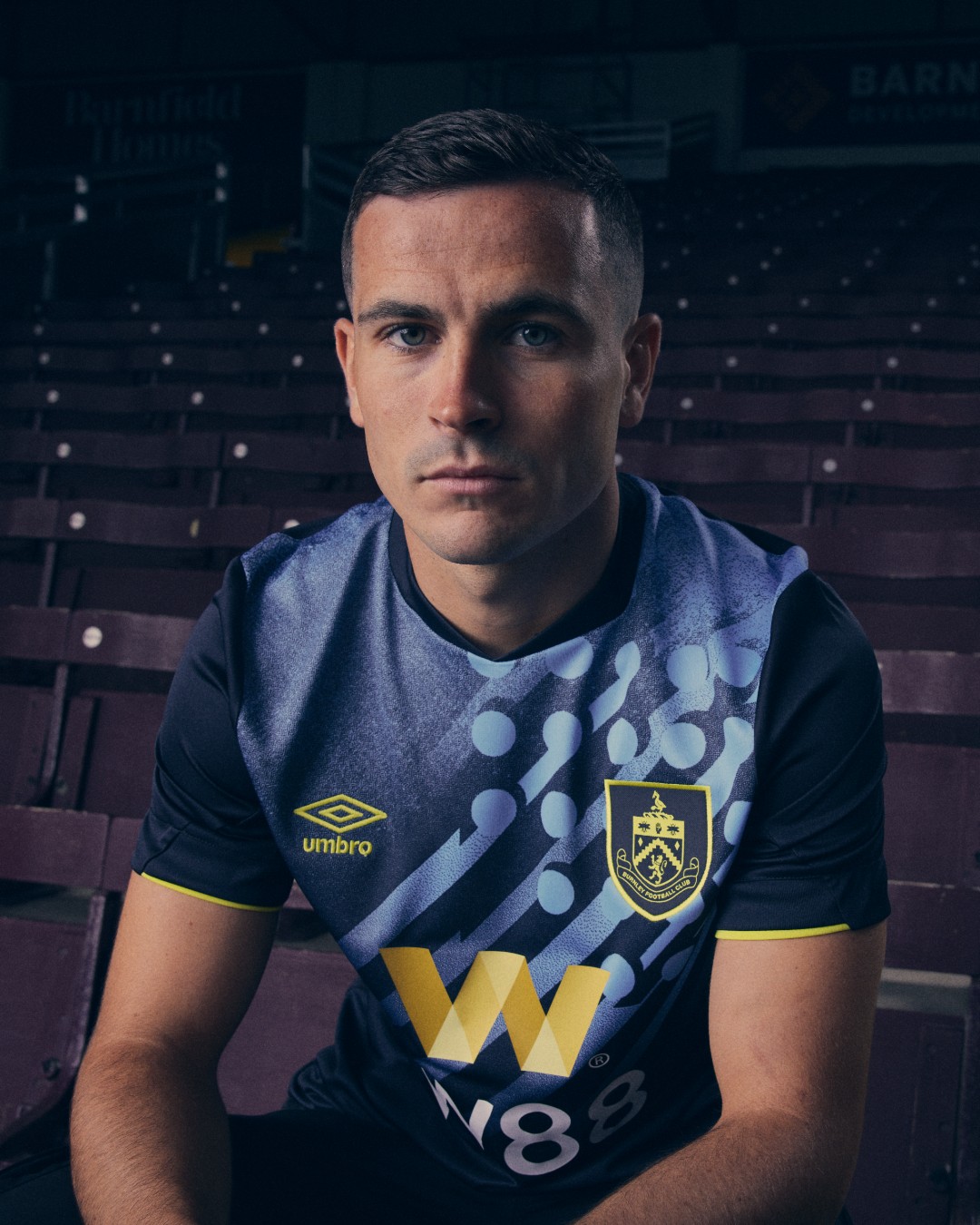 Burnley FC 2023/24 Umbro Away and Third Kits - FOOTBALL FASHION